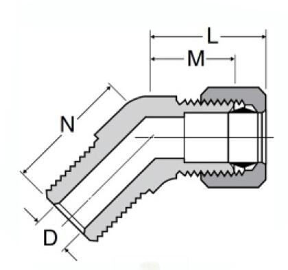 Male Elbow Compression fittings, Brass connectors, Brass Pipe Joint Fittings, Pneumatic Fittings, Air Fittings